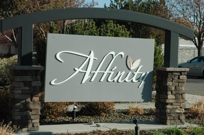 Facility logo with the name Affinity