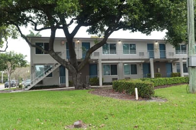 Exterior view of Gateway Terrace Senior Apartments
