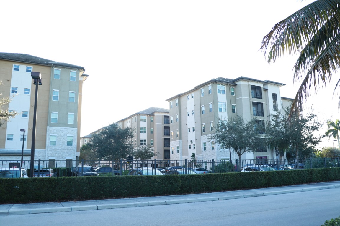 Exterior view of the facility buildings with landscaping