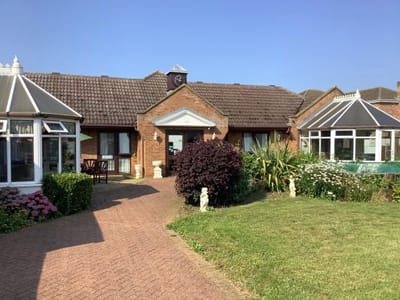 Exterior view of Cedar Court Care Home
