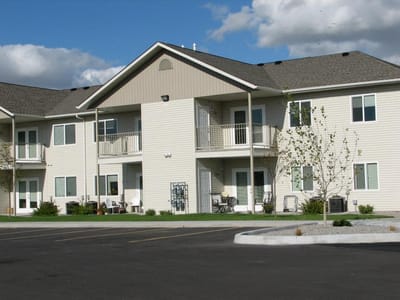 Exterior view of Rosslare Senior Apartments