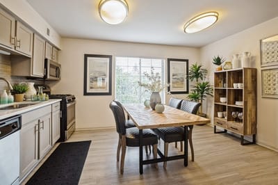 Bright and modern kitchen area in the facility