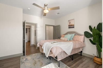Cozy private resident room with a modern design