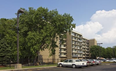Exterior view of Mount Zion Pleasant View Manor Apartments