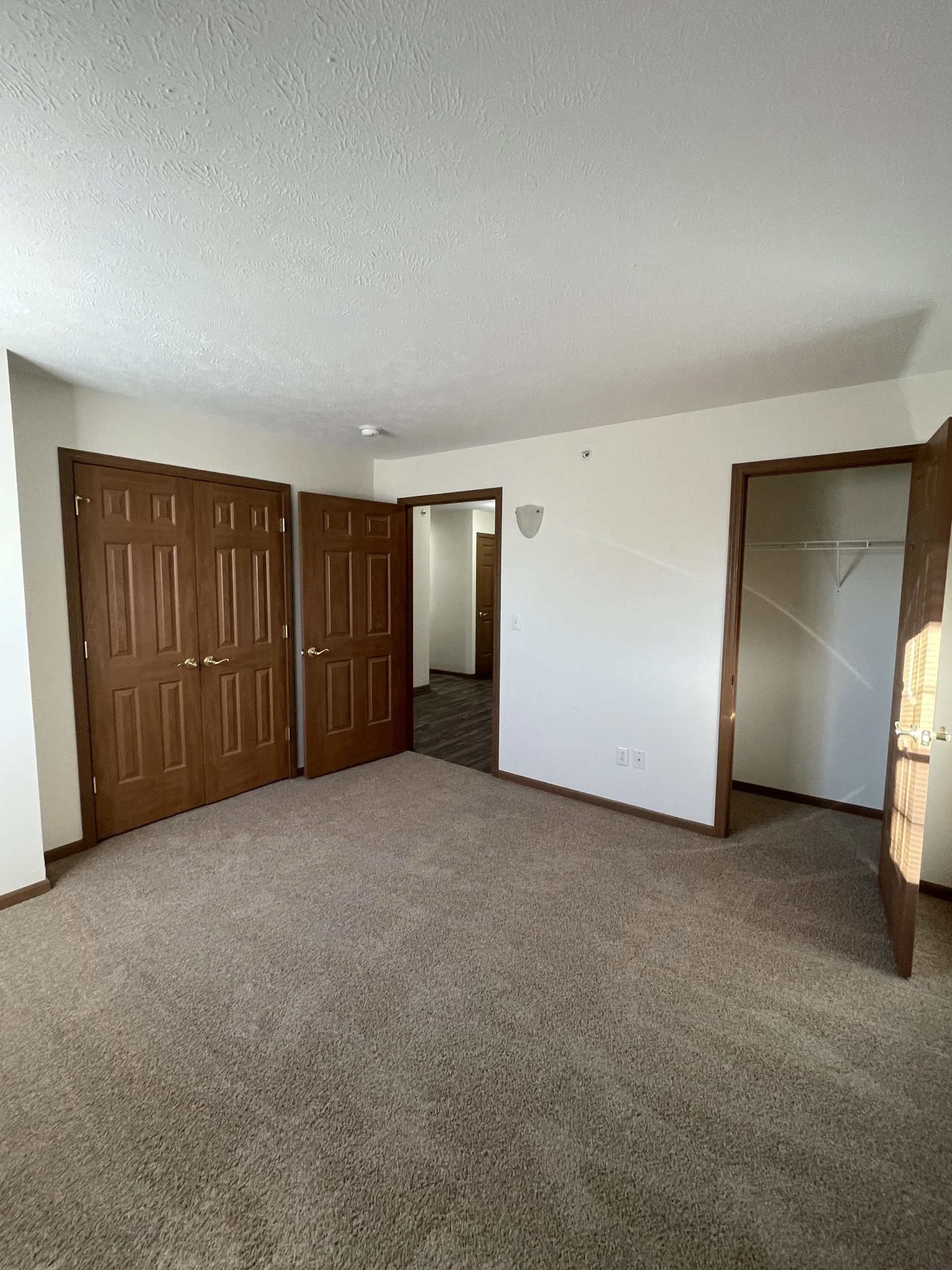 Interior view of a private resident room