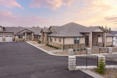 Exterior view of Providence Senior Home building