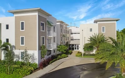 Exterior view of Pinnacle at Peacefield facility