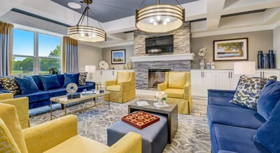 Interior common area with comfortable seating