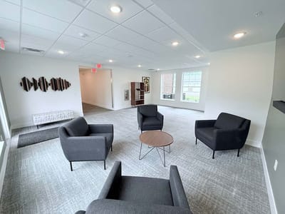 Interior common area with seating
