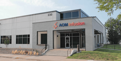 Exterior view of AOM Infusion facility