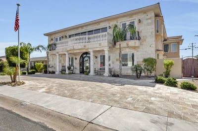 Exterior view of the main building of Leti’s Home Senior Living