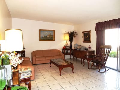 Cozy living room with comfortable seating and decor