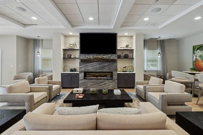 Welcoming common area with comfortable seating.