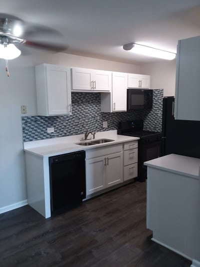Modern kitchen area in the facility