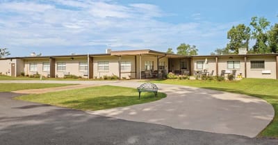 Exterior view of Antioch Valley Senior Living building