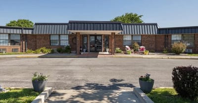 Exterior view of the Antioch Valley Senior Living facility