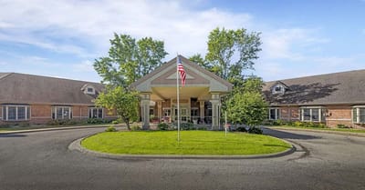 Exterior view of Antioch Valley Senior Living facility