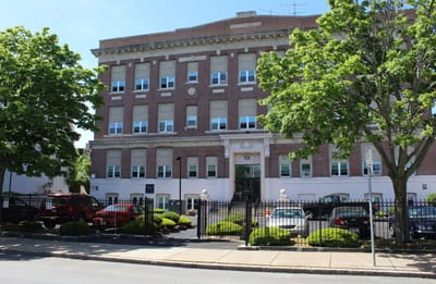 Exterior view of John Boyle O’Reilly Apartments