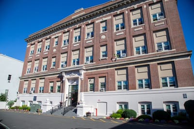 Exterior view of John Boyle O’Reilly Apartments building