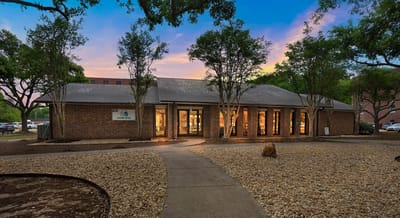 Exterior view of St. Martha's Village Senior Apartments