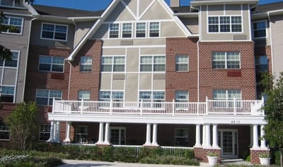 Exterior view of Park View At Ellicott City building