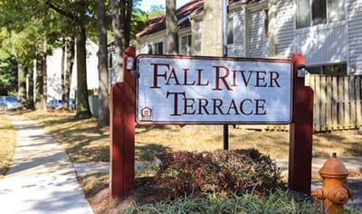 Sign for Fall River Terrace facility