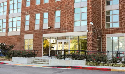 Exterior view of Park View at Towson facility