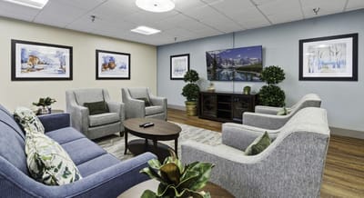 Cozy common area with comfortable seating