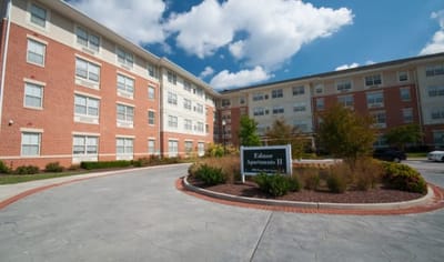 Exterior view of the Park View at Towson building