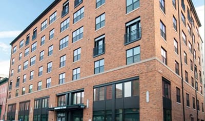 Exterior view of Park View at Towson building
