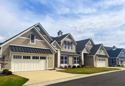 Exterior view of a senior living facility