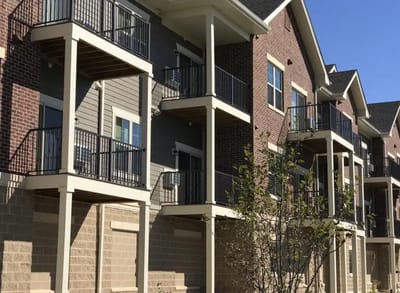 Exterior view of the Applewood IV Senior Apartments