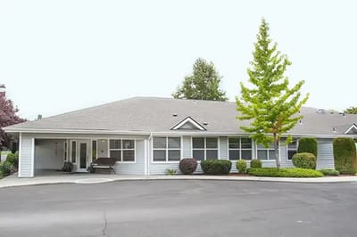 Exterior view of the assisted living facility
