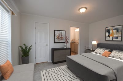 Well-decorated private room with modern furnishings