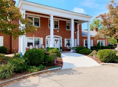 Brick exterior of King's Daughters & Sons Home for Senior Living
