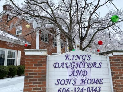 Sign for King's Daughters and Sons Home for Senior Living