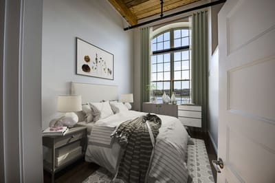 Cozy private room with natural lighting and decor