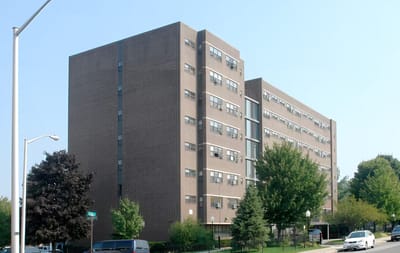 Exterior view of the Lawrence Housing Authority building