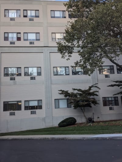 Exterior view of the Diamond Spring Gardens building.
