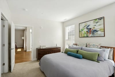 Cozy private resident room with a modern design
