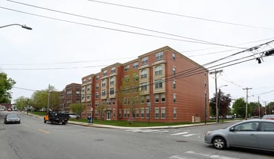 Exterior view of St. Mary Apartments building