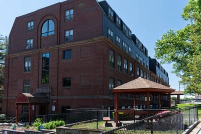 Exterior view of Weldon Gardens building