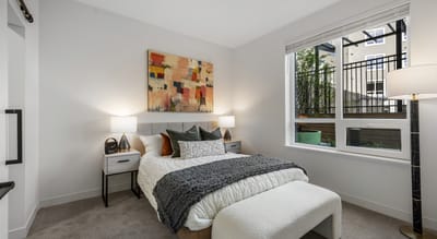 Cozy interior view of a residential room with modern decor