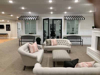 Interior common area with seating and decor