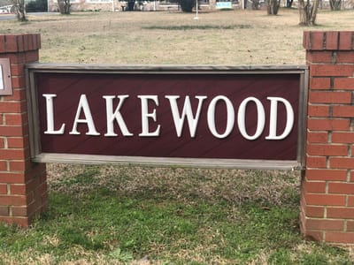 Sign for Lakewood Therapy and Living Center