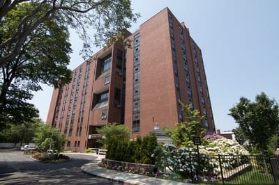 Exterior view of Silsbee Tower nursing home
