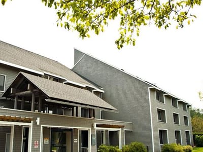 Exterior view of the Jack Satter House facility