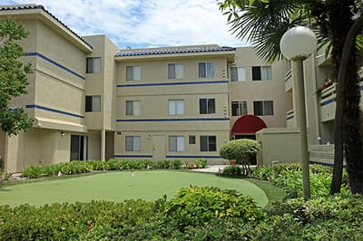 Exterior view of New Horizon VillageSenior Apartment Homes