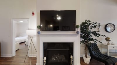 Interior view of a cozy living space
