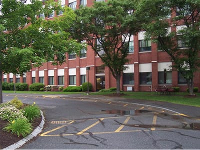 Exterior of McKinley House with landscaping